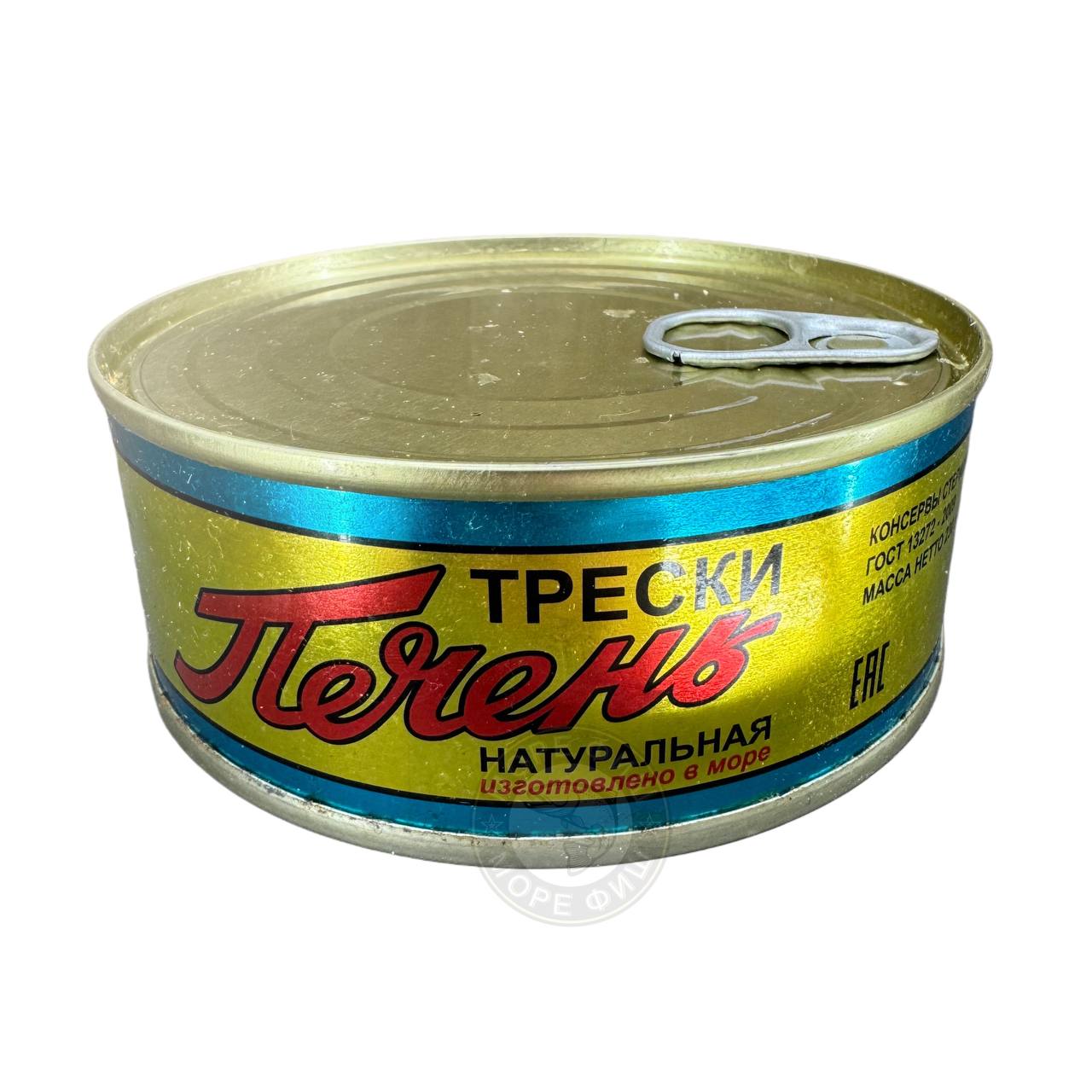 Печень трески НАТУРАЛЬНАЯ/ 230гр