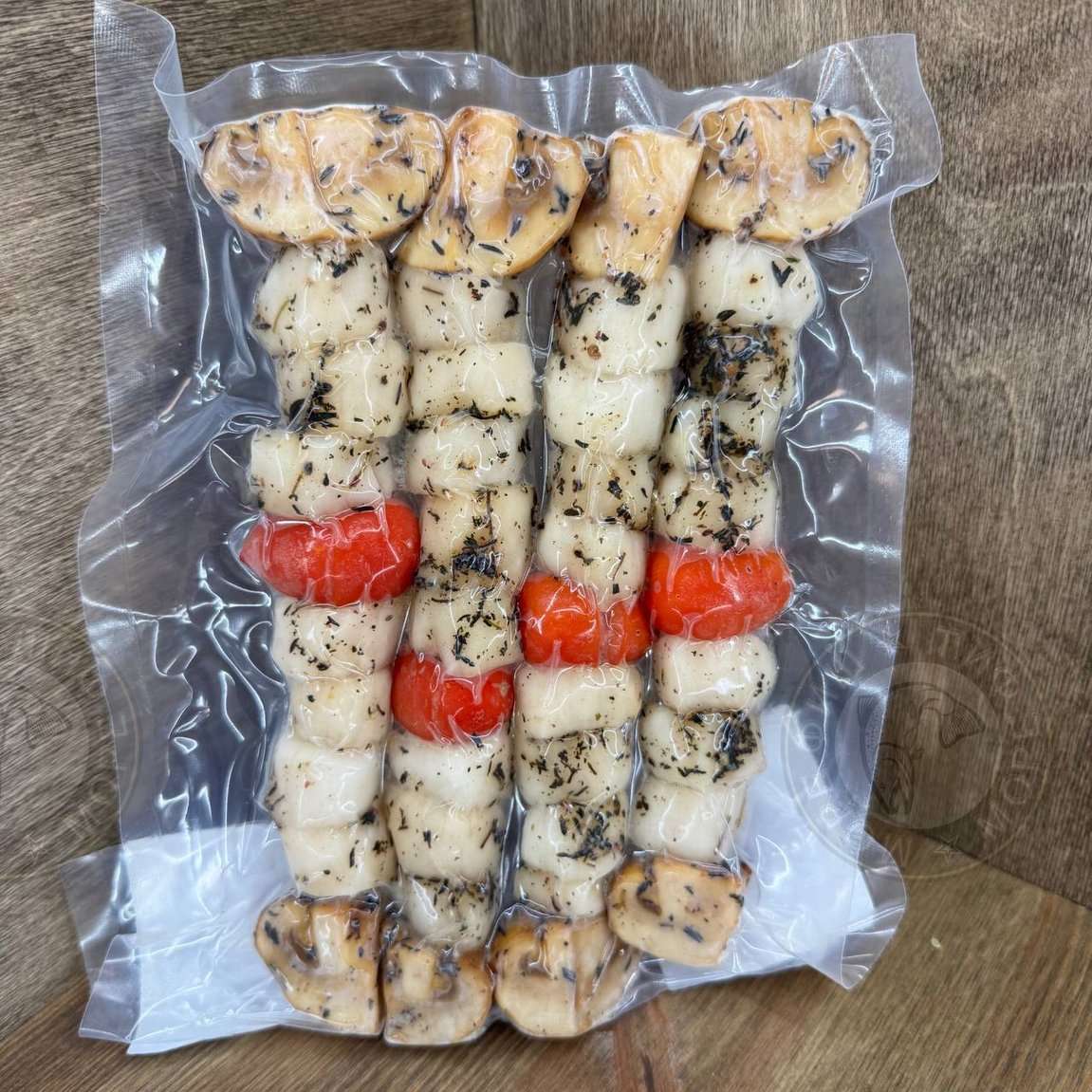 Шашлычки из гребешка