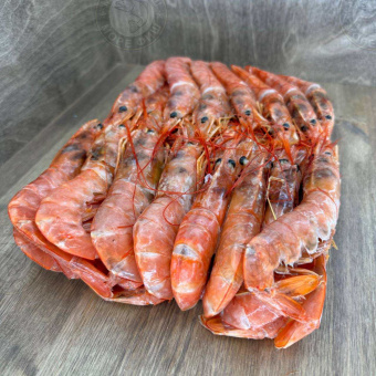 Лангустины мореженные, с головой в панцире, L1